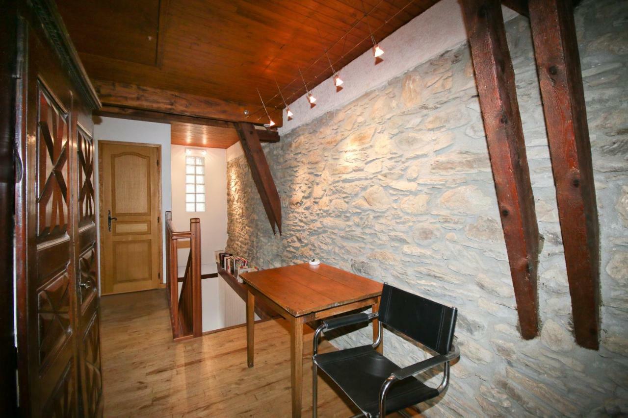 Pyrenees Stone Mountain House Villa Bagneres-de-Luchon Bagian luar foto